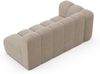 Micadoni Modulares Sofa Lupine 3-Sitzer Links Chenille Eden Dunkelbeige Bild 3