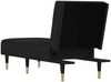 vidaXL Chaiselongue Schwarz Samt 352811 Bild 5
