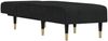 vidaXL Chaiselongue Schwarz Samt 352811 Bild 3