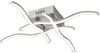 LED Deckenleuchte, silber weiß, Wellen, L 55 cm Bild 4
