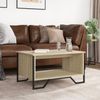vidaXL Couchtisch Sonoma-Eiche 75x51x40 cm Holzwerkstoff 848485 Bild 3