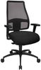 Drehstuhl Caesar / Comfort SY, Netzstoff, Stoff, Schwarz, 70 x 118 x 70 cm Bild 2
