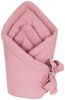 Einschlagdecke BABYLUX Einschlagdecke Musselin BABYHÖRNCHEN 75 x 75 cm Neugeborene, BabyLux, Rosa Bild 2