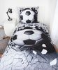 Herding Renforcé Fussball 3D Bettwäsche Bettbezug 135x200 cm Kopfkissenbezug 80x80 cm Bild 3