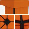 vidaXL Garten Pavillon 6 x 3 m Orange Polyester und Stahl 190 3376015 Bild 5