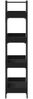 Bücherregal | Standregal 4 Böden Schwarz 100x33x145,5 cm Holzwerkstoff Bild 5