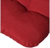 Beautissu Hollywoodschaukel Auflagenset Flair HS Rot Bild 3