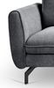 Sofa Palma in grau L-Form 259 x 167 cm Bild 3