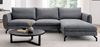 Sofa Palma in grau L-Form 259 x 167 cm Bild 2