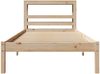 vidaXL Massivholzbett ohne Matratze 75x190 cm Kiefernholz 3305706 Bild 4