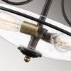 Elstead Lighting Griffin 3-Light Semi-Flush Light Deckenleuchte Bronze Bild 3
