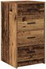 vidaXL Sideboard mit Schubladen Altholz 40 x 41 x 75 cm Holzwerkstoff 865062 Bild 2