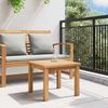 vidaXL Couchtisch Braun 45 x 45 x 36 cm Massivholz Teak 42002297 Bild 4