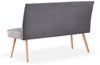 B&D home Sitzbank PAUL, gepolstert, Holzbeine Bild 4