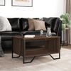 Couchtisch, Sofatisch Braun Eichen-Optik 75x51x40 cm Holzwerkstoff Bild 3