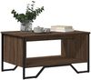 Couchtisch, Sofatisch Braun Eichen-Optik 75x51x40 cm Holzwerkstoff Bild 4