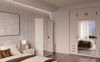 AX LIVING Schrank Spiegel Beige Kleiderschrank Storicos 2T 89,7 Bild 4