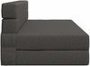 vidaXL Klappsofa Bett Dunkelgrau 152 x 86,5 x 60 cm Stoff 900120 Bild 4