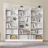 Yaheetech Bücherregal Standregal 161,5/182,5 cm (H), 2-tlg, Schmales Regal Bücherschrank mit 6 Ebenen, 1 verstellbarer Regalboden Bild 2