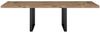 Esstisch Elgin 3 175-275x80x100 Holzwerkstoff Schwarz/Viking Oak Bild 4