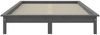 vidaXL Massivholzbett Grau 160x200 cm Kiefer 820553 Bild 5