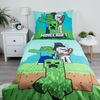 Minecraft Design Kuschelige Bettwäsche Baumwolle, 140x200 cm & 70x90 cm Bild 2