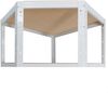 shelfplaza HOME 200x70x40 cm Eckregal in weiß mit 6 Böden und 145 kg Traglast pro Boden Bild 2