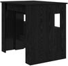 vidaXL Esstisch 180 x 85 x 75 cm Holzwerkstoff Schwarze Eiche 3424940 Bild 5
