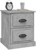 vidaXL Nachttische 2 Stk. Betongrau 39x39x47,5 cm Holzwerkstoff 816153 Bild 5