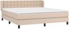 vidaXL Boxspringbett Matratze Cappuccino-Braun 180x200 cm Kunstleder 3127330 Bild 3
