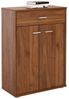 CARO-Möbel Kommode Sideboard Schrank Tommy in nussbaum, Anrichte Highboard mit Schublade und 2 Türen Bild 3