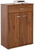 CARO-Möbel Kommode Sideboard Schrank Tommy in nussbaum, Anrichte Highboard mit Schublade und 2 Türen Bild 4