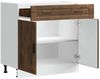 vidaXL Küchenunterschrank Porto Räuchereiche Holzwerkstoff 853982 Bild 5