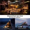 FELIXLEO LED-Lichterkette 10 m Camping Lichterkette 3-in-1 Tragbare LED USB aufladbar Bild 4