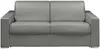 Vente-unique - CALITO Sofa Kunstleder Grau - B 223 cm94 cm x H 99 cm x L 194 cm Bild 2