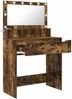 vidaXL Schlafzimmer-Frisiertische Geräucherte Eiche 80 x 39,6 x 135 cm 888972 Bild 5