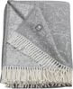 Musterring Plaid Ease 140x200 cm grau Kuscheldecke mit Fransen Bild 4