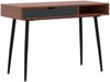 vidaXL Computertisch mit Schublade Braun 110x50x75 cm Holzwerkstoff 358621 Bild 2