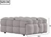 Merax Daybett Polsterbett Betthocker Ausziehbares Schlafsofa Tagesbett 183x76x42cm, Grau Bild 5