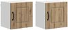 vidaXL Geschirrspülerfront Kalmar 2 pcs Artisan-Eiche 40 x 31 x 40 cm 884533 Bild 2
