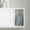 SoBuy FHK18-W Wandgarderobe, MDF, Lackiert, Weiß, 75 x 23 x 20 cm Bild 5