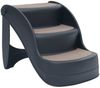 vidaXL Hundetreppe mit 3 Stufen Klappbar Dunkelgrau 171174 Bild 2