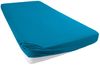 Visaggio Spannbettlaken Jersey aus 100% Baumwolle Spannbetttuch Bettlaken, Jersey, Gummizug: rundum, Spannbettlaken, für Matratzenhöhen bis 22 cm, Steghöhe 30 cm Bild 3