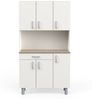 habeig Küchenbuffet Küchenbuffet Küchenschrank Singleküche #206 Badschrank Küchenregal extra schwer Bild 3