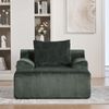 Relaxsessel 147x110x67 cm, Kordstoff Emerald, Federbasis für hohen Sitzkomfort Bild 2