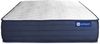 Actilatex life matratze 90x190cm + Bettgestell mit lattenrost - Dicke : 22cm - Latex und Memory-schaum - H5 Bild 2