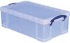 Really Useful Box Aufbewahrungsbox 12,0 l - 46,5 x 27,0 x 15,0 cm transparent Bild 4