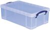 Really Useful Box Aufbewahrungsbox 12,0 l - 46,5 x 27,0 x 15,0 cm transparent Bild 5