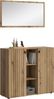 Garderobenkombination (B/H/T: 106x192x37 cm) in Evoke Oak Nachbildung Bild 1