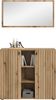 Garderobenkombination (B/H/T: 106x192x37 cm) in Evoke Oak Nachbildung Bild 2